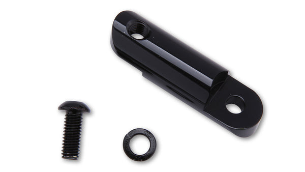 Highsider 16-L Extensión de espejo, negro brillante 304-226