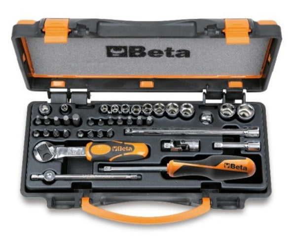 Beta set of 11 hexagon sockets 20 bits and 8 accessories 009000971