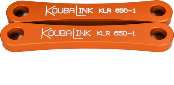 KeuBalink Lowering Kit (31.8 mm) Orange - Kawasaki KLR650-1
