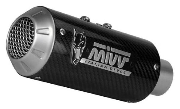 MIVV MK3 Universal Muffler Carbon - Lado derecho 00.73.ku.001.sm3c