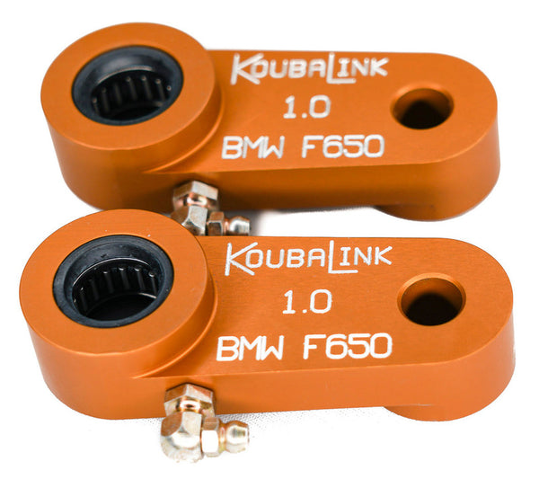 KeuBalink Lowering Kit (25.4 mm) Orange - BMW F650 Funduro F650-1