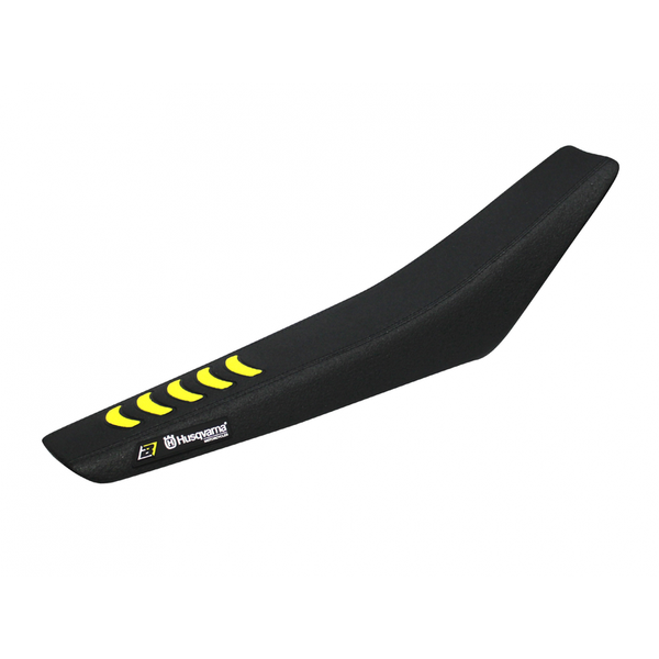 Blackbird Double Sards 3 Saddle Cover-Husqvarna FC-TC 1626H (negro /amarillo)