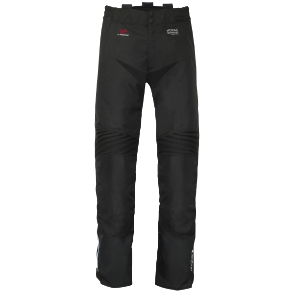 Büse textile mc pantalones cabalga negro