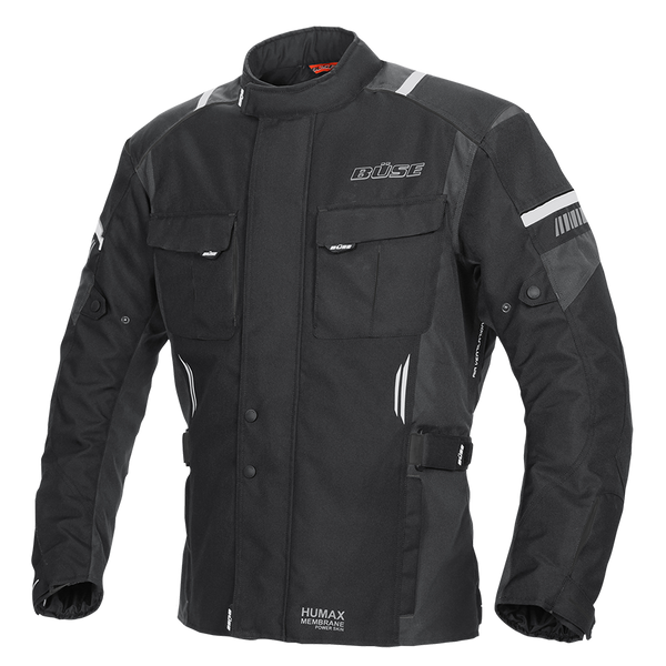 Buse Textile MC jacket Breno Pro Black