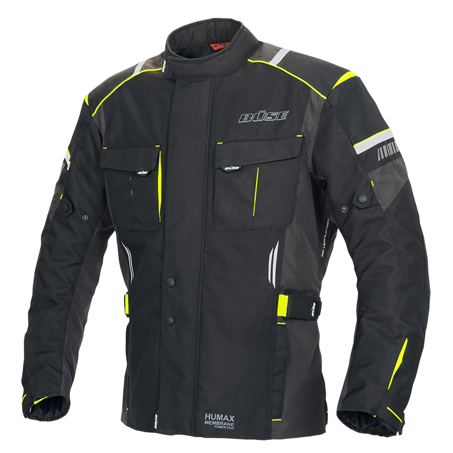 Buse Textile Mc Jacket Breno Pro Black /Fry