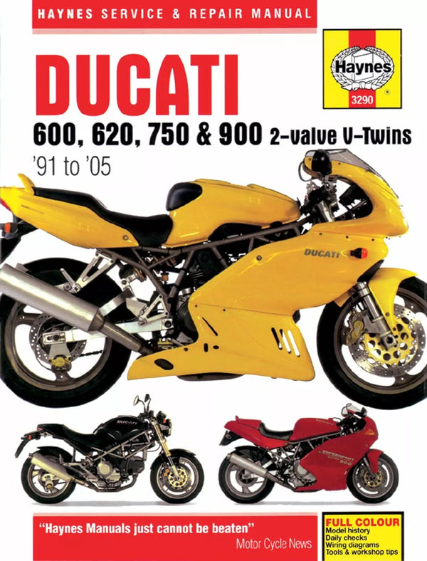 Manual de Haynes Ducati V-Twin 3290