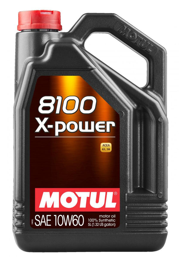Motul 8100 X-Power 10W60 5L (4 pcs/cardboard)