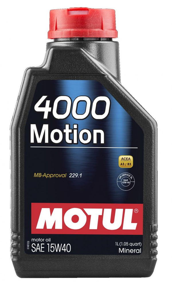 Motul 4000 Motion 15W40 1L (12pcs/cartón)