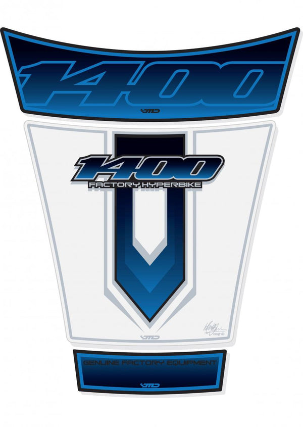 Protección de tanques 2001-08 GSX 1400 White/Blue