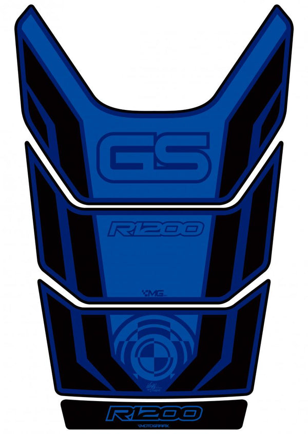 Protección de tanques 2008-12 R1200GS Azul