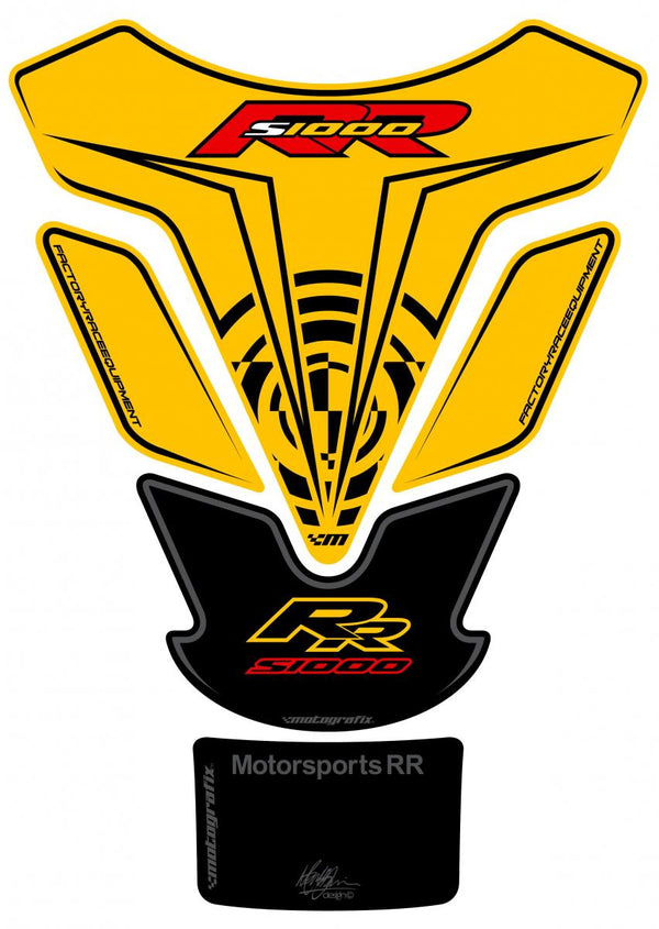 Protección de tanques 2009-11 S1000RR Amarillo