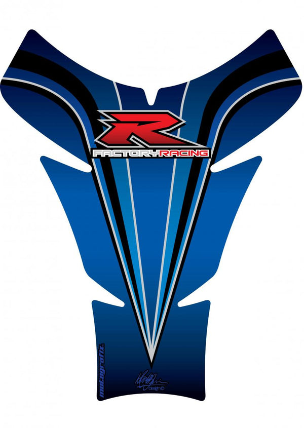 Protección del tanque 05-08 GSXR1000/06-15 GSXR600 750 Azul