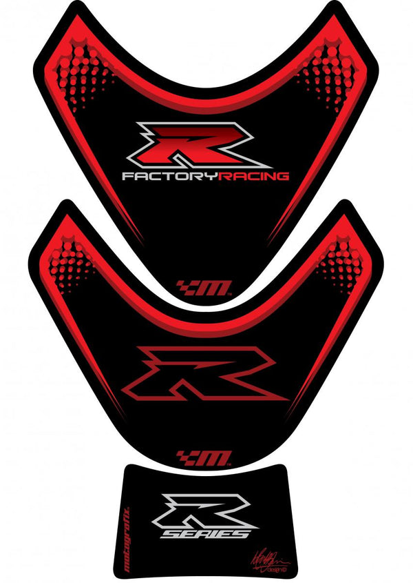 Protección del tanque 09-15 GSXR1000BLA/ROJO