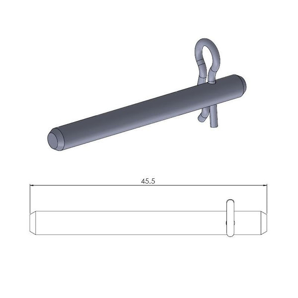 Pin de la pastilla de freno de Moto-Master 213035