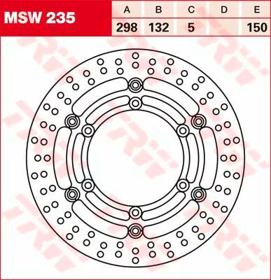 Rotor TRW TRW MSW235 MSW235