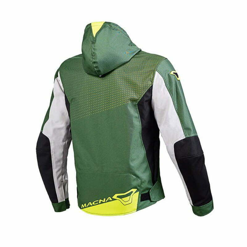 Macna Softshell MC Jacket imbuz verde