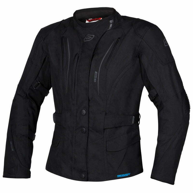 Ozono dama textil mc chaqueta sahara negro