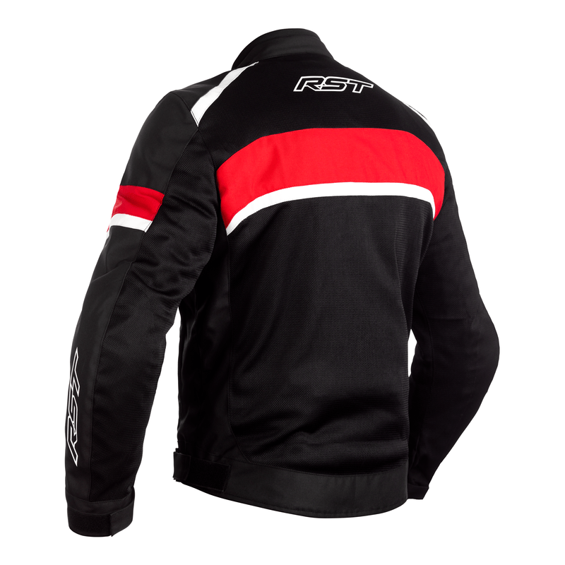 Primero textil Mc-Jacket piloto negro /rojo