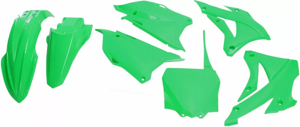 Kit de cuerpo ovfo KX85 14-20 Flo Green Kakit222@Aflu