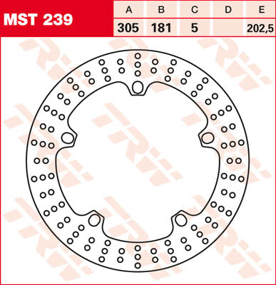 Rotor TRW TRW MST239 MST239