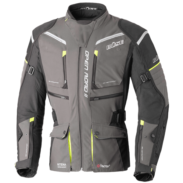 BUSE Textile Mc-Jacket Open Road II Titanium 
