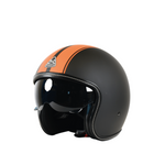 Bayard Open MC Casco XP-18 S Negro /Orange