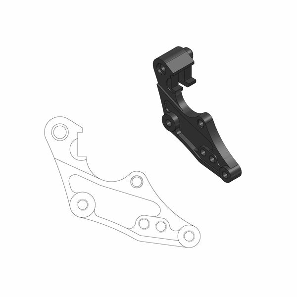 Adaptador de calibrador de freno de Moto-Master 211060