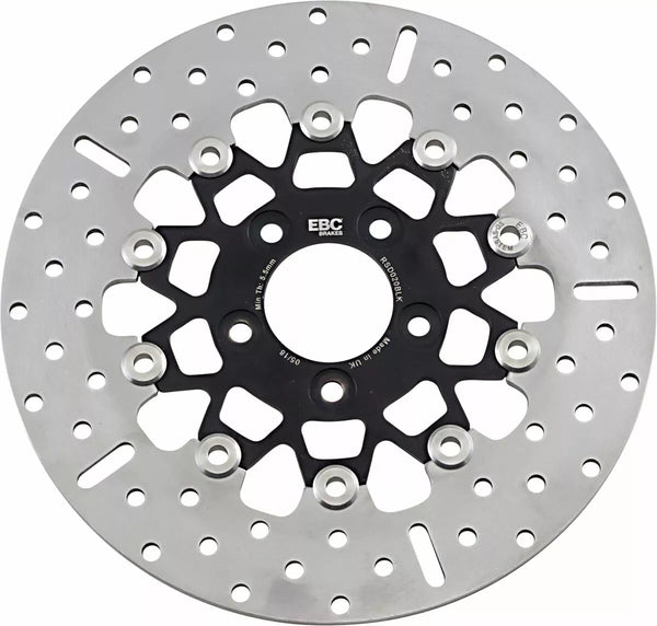 EBC BRAKE ROTOR FLT RSD RND BLK RSD020BLK