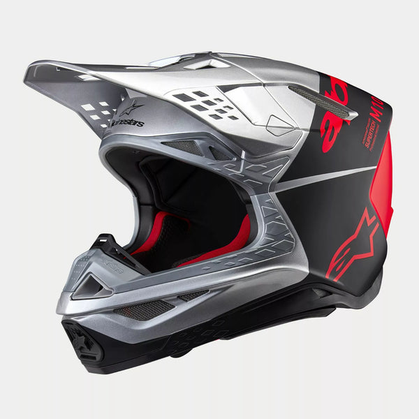 Alpinestars (MX) Casco SM10 Flood oran L 8300923-1954-L