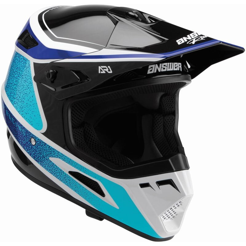 Respuesta Cross MC Casco AR1 Vivd Negro /Azul