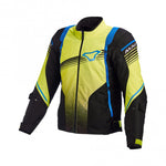 Macna Textile MC Jacket Cargador Negro /Gripe /Azul