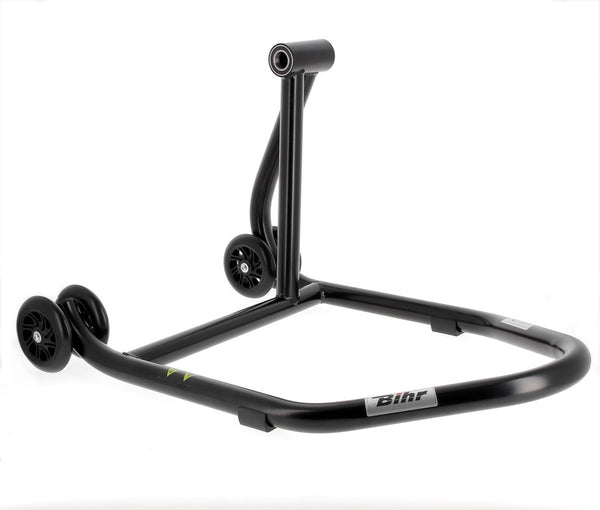 Bihr Home Track Right Single Paddock Stand Matt Black Wheelsnull