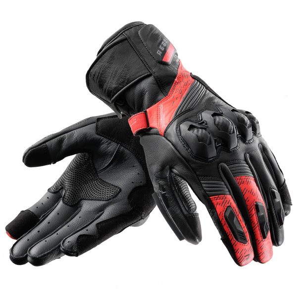 Rebelhorn MC Gloves Viper Negro /Rojo