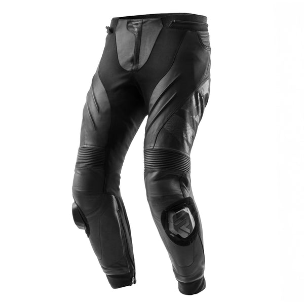 Rebelhorn MC Pantalones de cuero Inferno Black