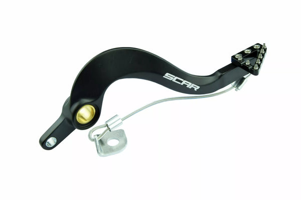 Pedal de freno de cicatriz YZF450 BK RBP103BK