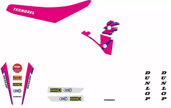 Kit gráfico de tecnosel OEM Yamaha 92 22V00