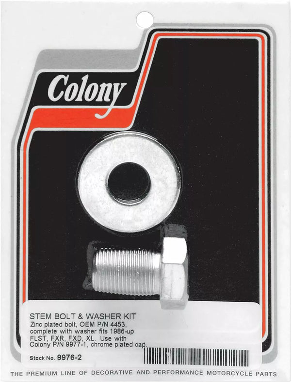 Kit de vástago y lavadora de colony Bolt 9976-2