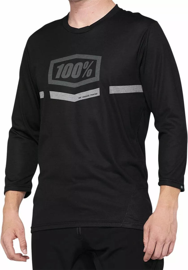 100% MTB JRSY 3/4 ARTC BK XL 40018-003