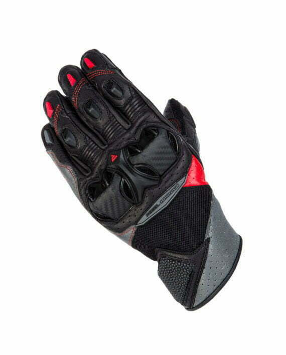 Rebelhorn Mujeres Mc Guantes Flux II Negro /Rojo