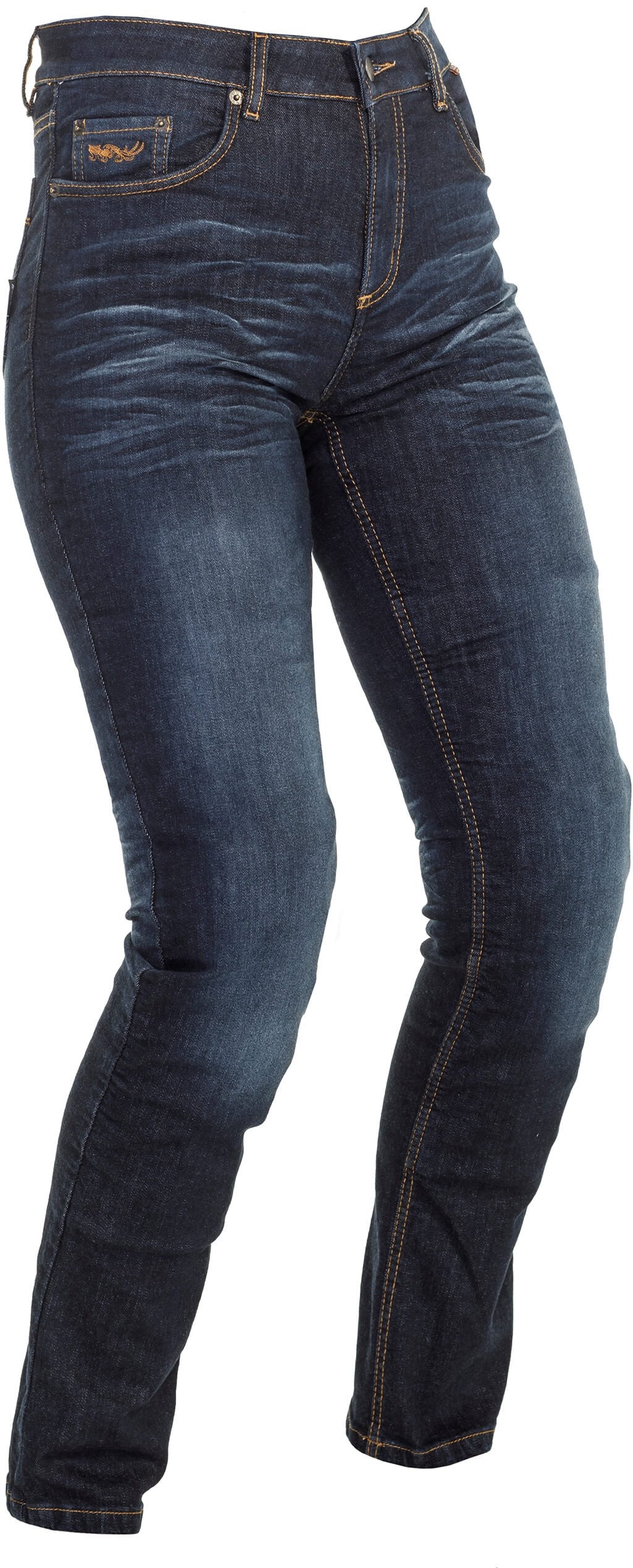 Richa lady kevlar mc-jeans nora navy slim fit