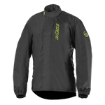 Büse mc chaqueta de lluvia aqua negro