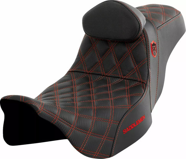 Saddlemen Seat Pro Series SDC FLT 08 -UP - SC80807REDRT