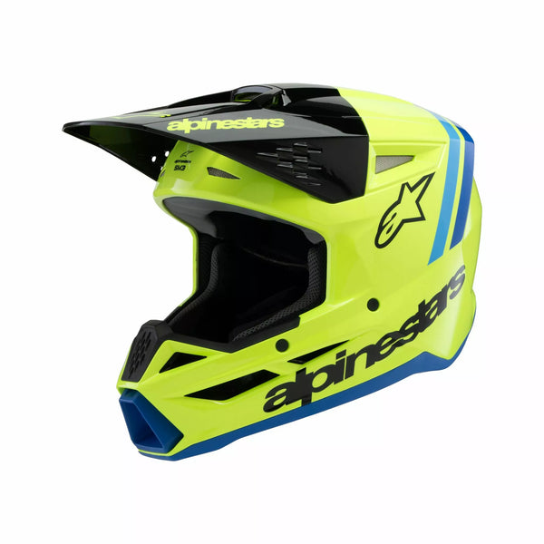 Alpinestars (MX) Casco YTH SM3 Radium YL/BK/B 8301925-5017-Sym