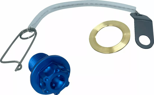 PSR Drain Plug 14x1.5 Blu 00-01949-25