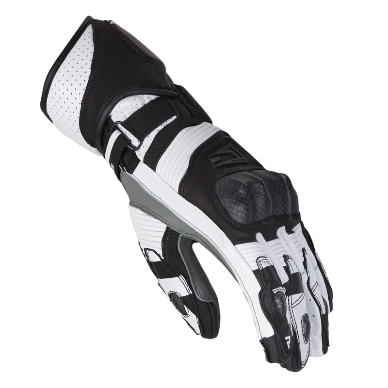 Rebelhorn MC-Sport Gloves Fighter Negro /Blanco