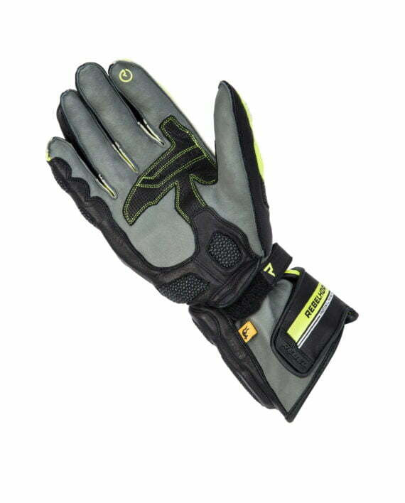 Rebelhorn Sport Mc-Gloves St Long Black /Fry