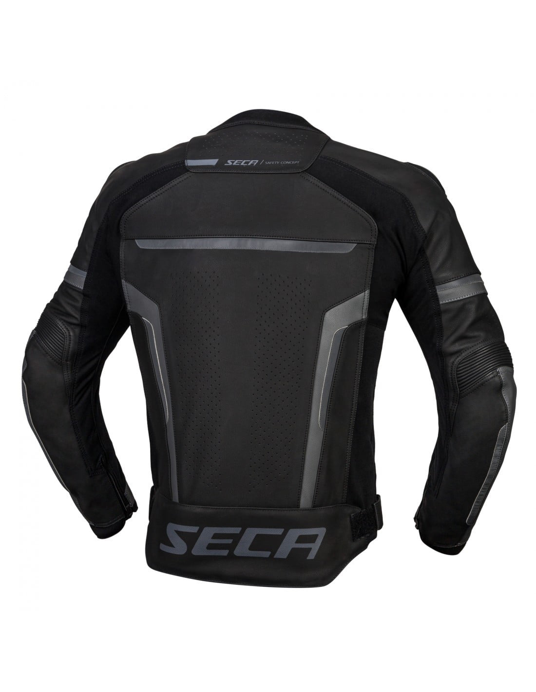 Seca Leather MC Chaqueta Hooligan Negro