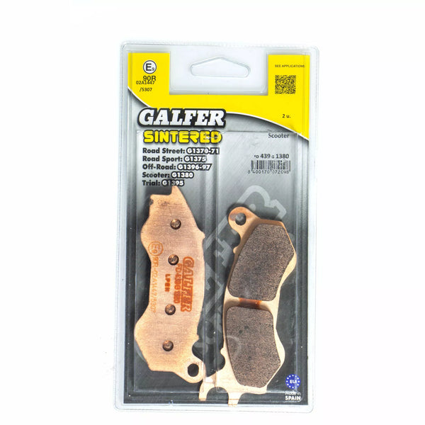 Scooter sinterizado de la pastilla de freno Galfer FD439G1380