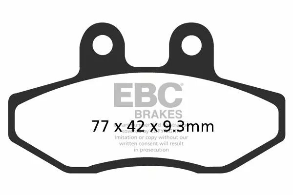EBC Brake Tads SFA Org Scooter SFA393