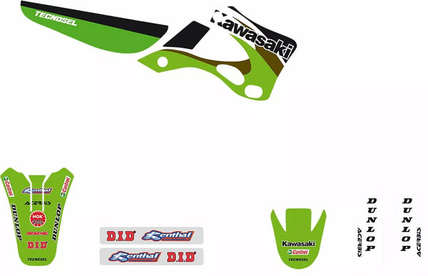 Kit gráfico de Tecnosel OEM Kawa 2000 24V03